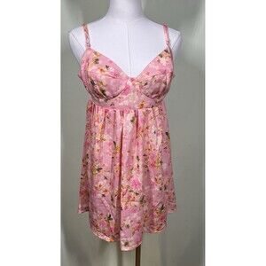 RESA Womens Size S Floral Tie Back Sweetheart Mini Dress Fairy Romantic Bohemian